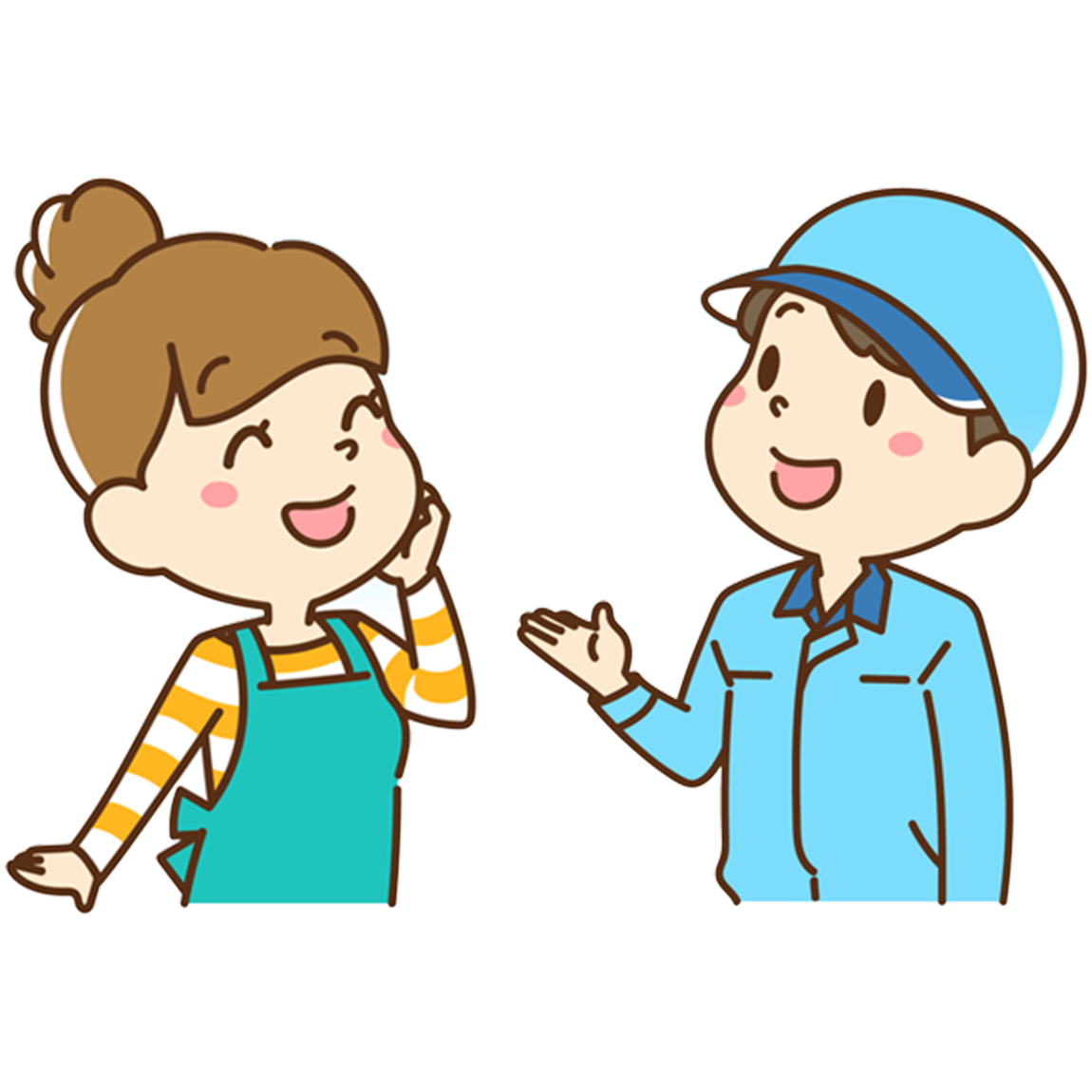 作業前の説明シーン